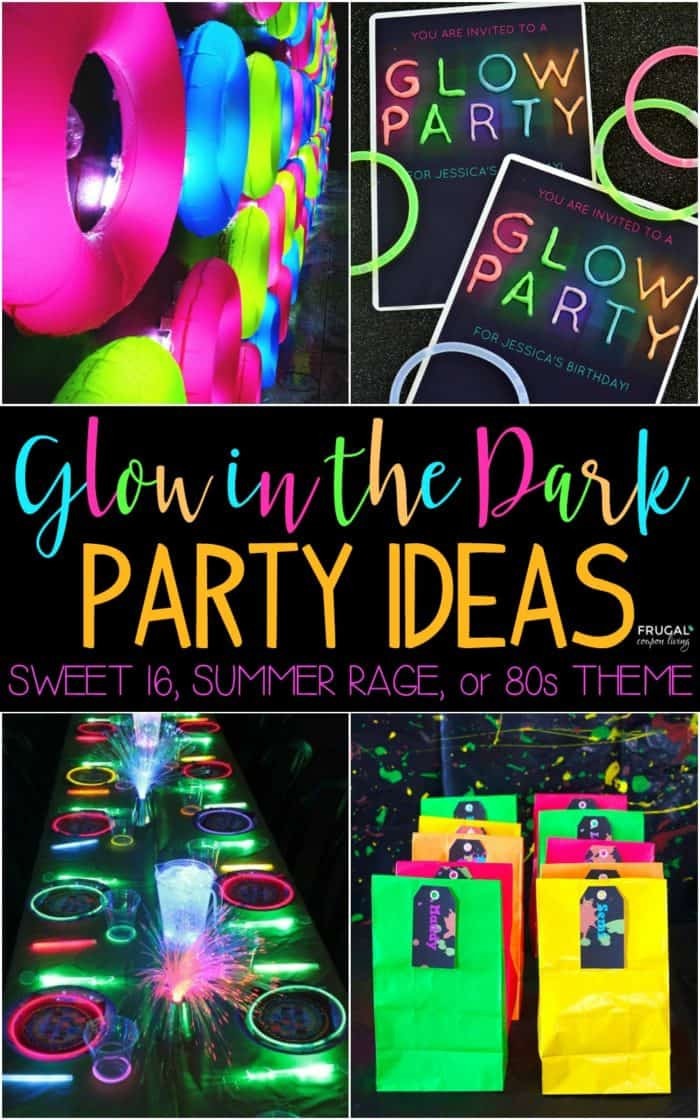 Glow Party Ideas For Kids
 Seasonal Archives Frugal Coupon Living
