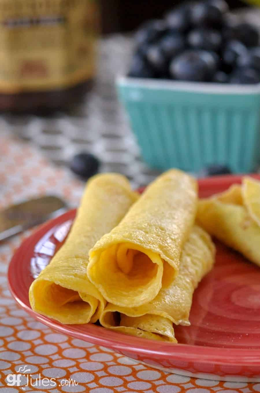 Gluten Free Crepes
 Gluten Free Crêpes Recipe light wafer thin pancakes or