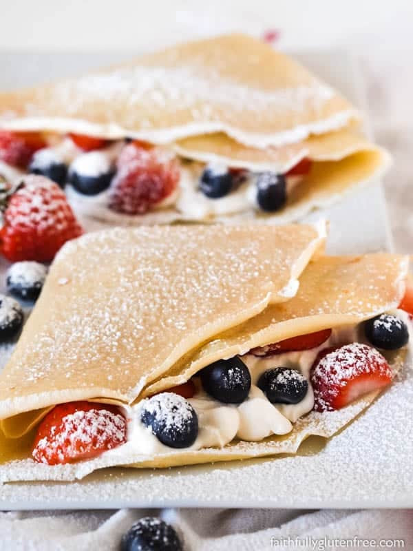 Gluten Free Crepes
 Gluten Free Crepes for Two Recipe Savory or Sweet from