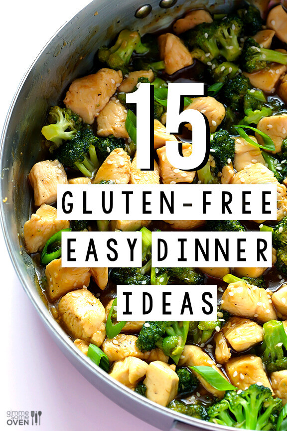 Gluten Free Food Recipes
 15 Gluten Free Easy Dinner Ideas