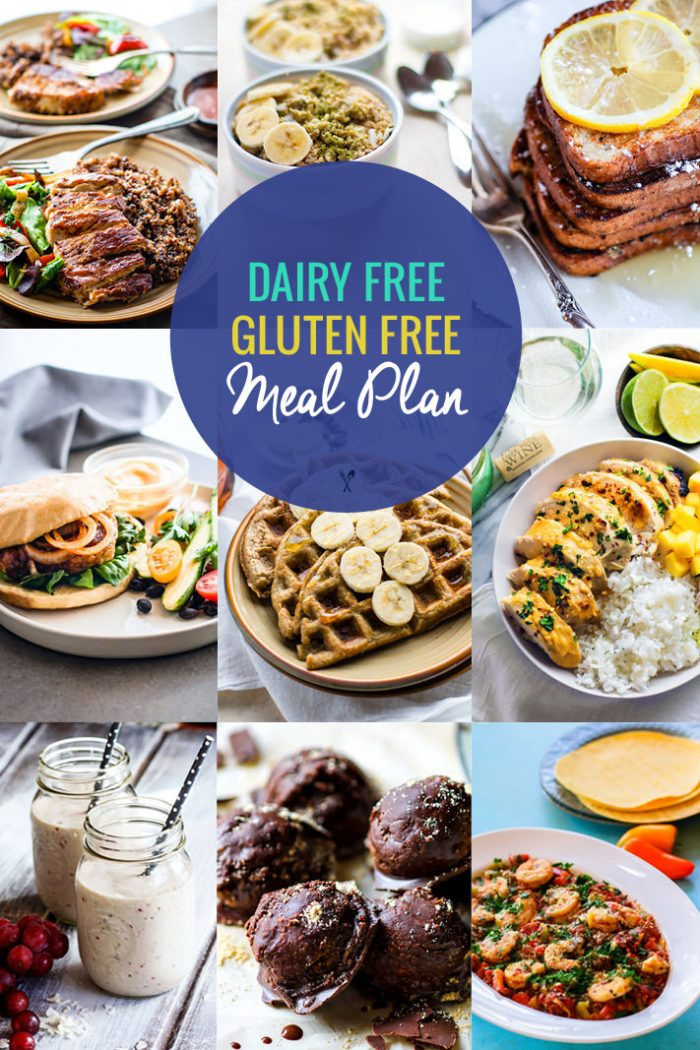 Gluten Free Food Recipes
 Healthy Dairy Free Gluten Free Meal Plan Recipes