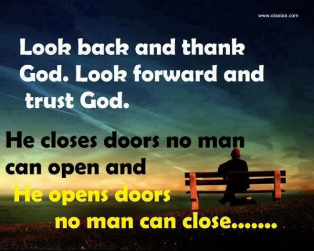 Gods Motivational Quotes
 Closed Doors