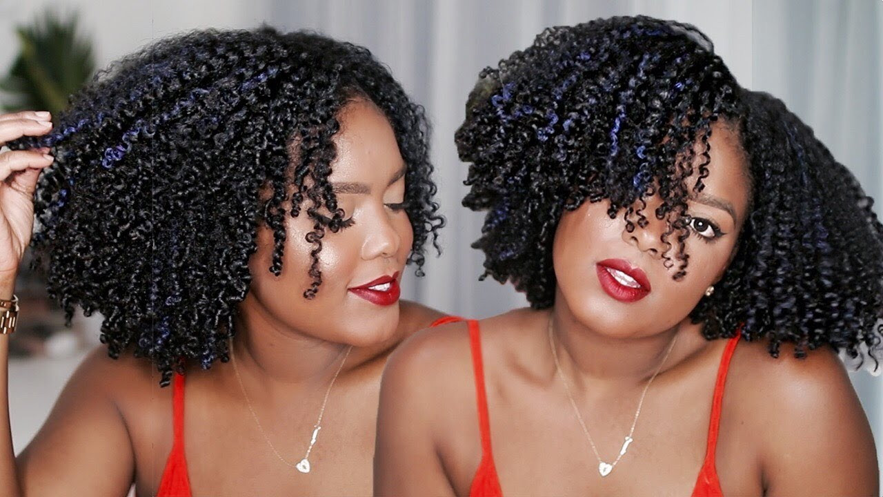 Going Natural Hairstyles
 Best Wash N Go EVER