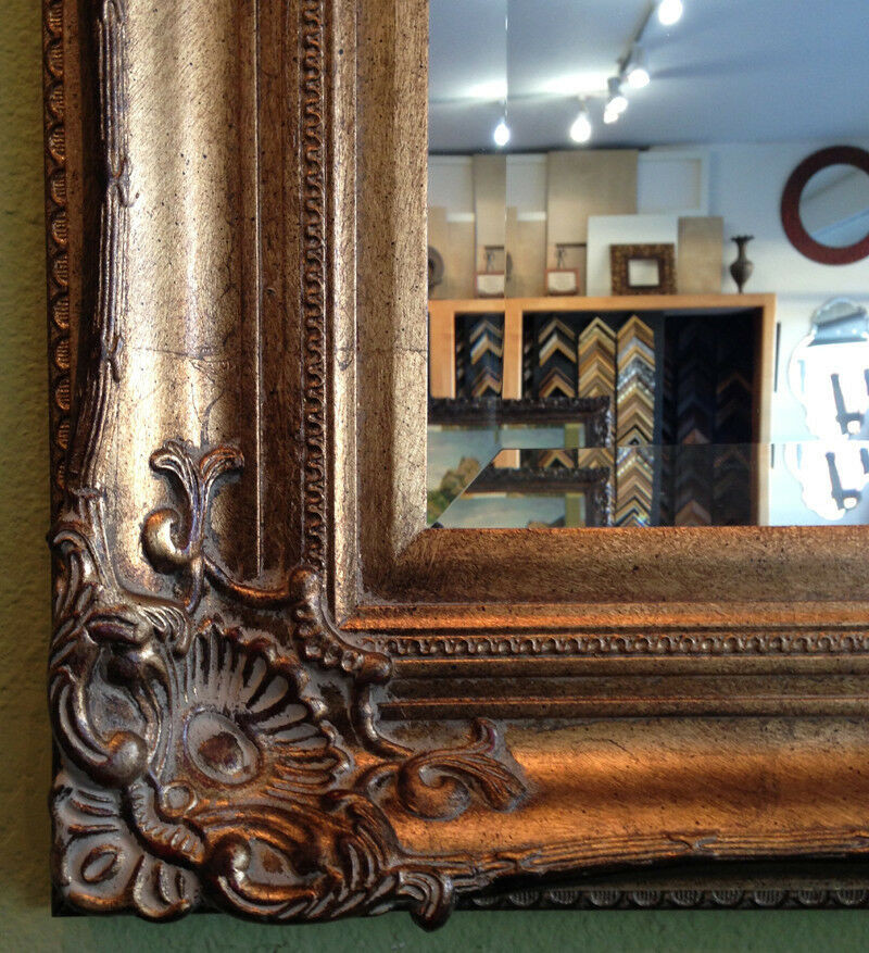 Gold Frame Bathroom Mirror
 Antique Gold Ornate Framed Wall Mirror Bathroom Vanity