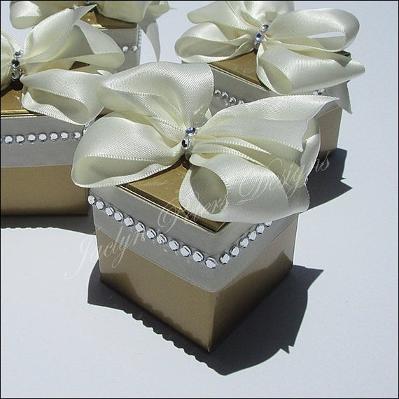 Gold Wedding Favors
 Gold Wedding Favors 50th Anniversary Party Supply Elegant