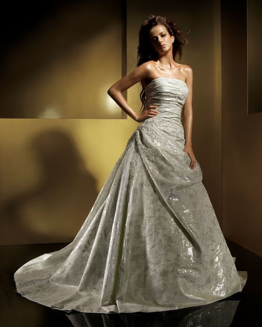 Gold Wedding Gown
 A Wedding Addict Perfect Light Gold Soft Wedding Dress