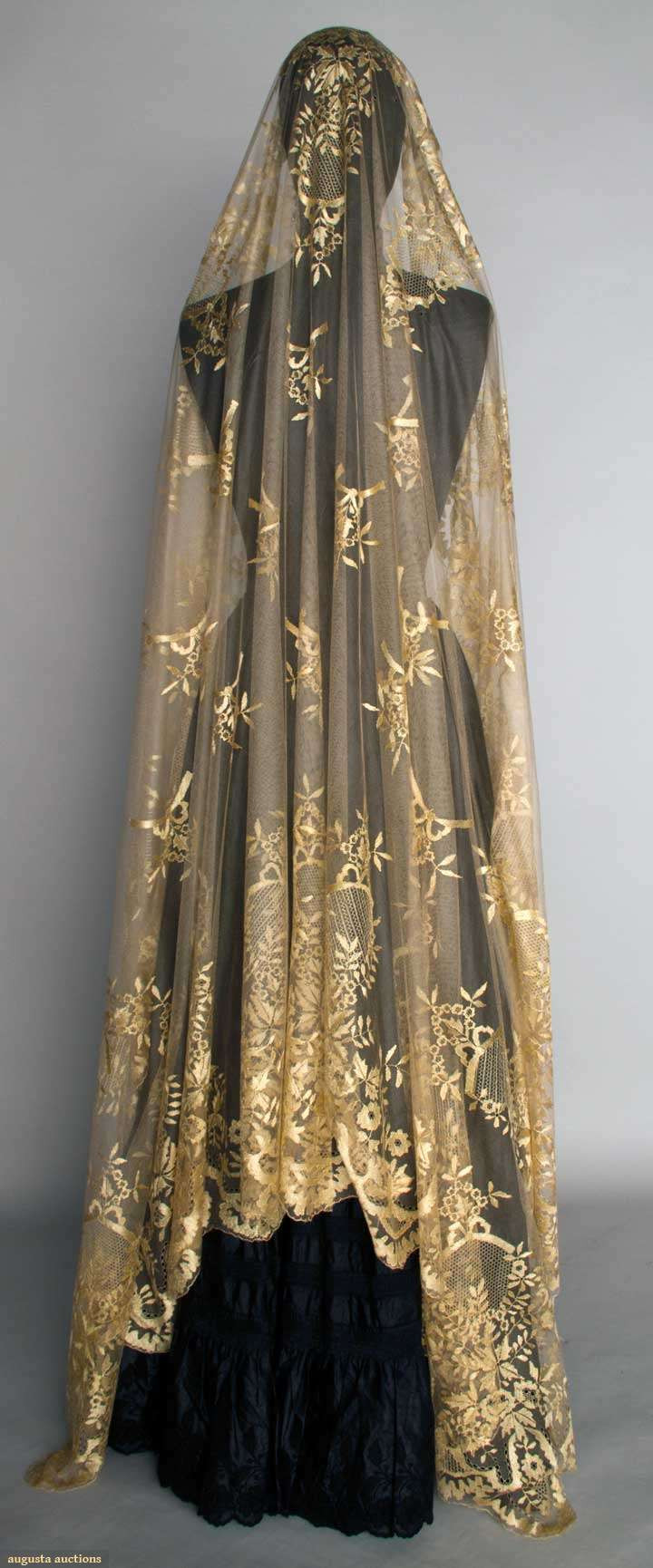 Gold Wedding Veils
 A veil to go with this dress Also anyone with GOLD veils