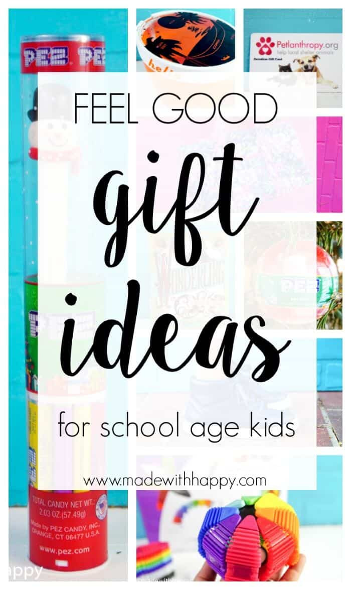 Good Gift Ideas For Kids
 Gift Ideas for School Age Kids Made with HAPPY