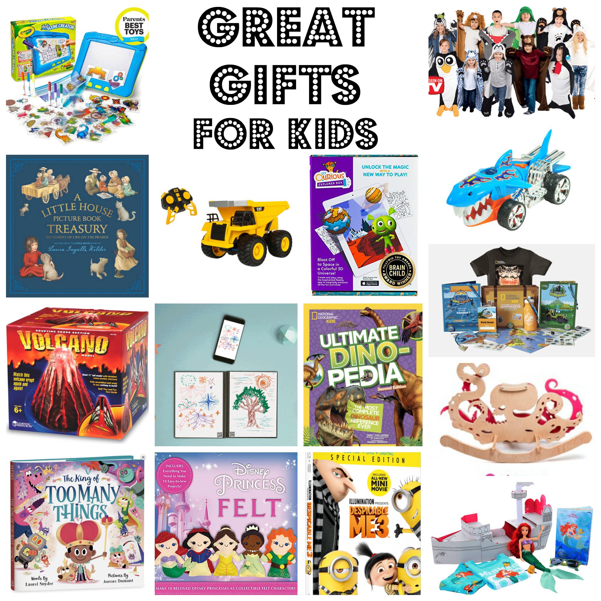 Good Gift Ideas For Kids
 Great Gifts For Kids