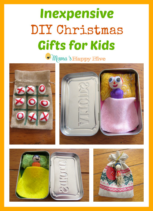 Good Gift Ideas For Kids
 Inexpensive DIY Christmas Gifts for Kids Mama s Happy Hive