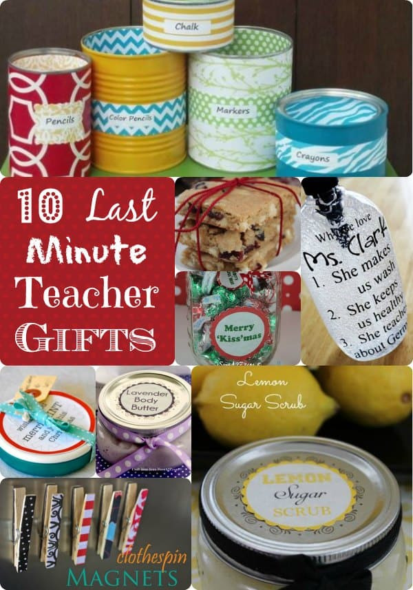 Good Thank You Gift Ideas
 Teacher Gift Ideas 10 Last Minutue Ideas for Great Gifts