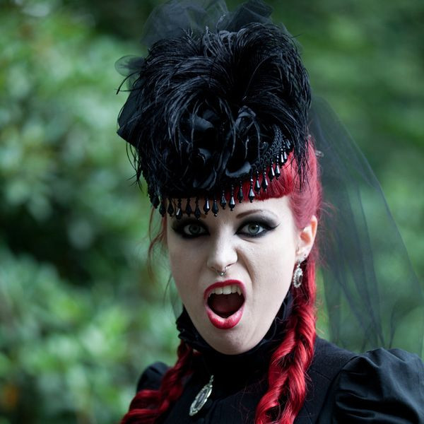 Goth Girl Hairstyles
 Dark Gothic Hairstyle