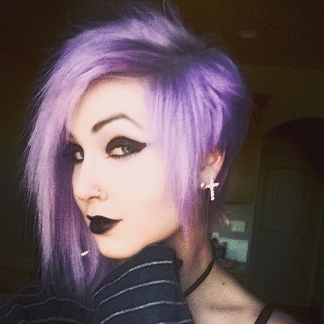 Goth Girl Hairstyles
 The 25 best Short in hair ideas on Pinterest