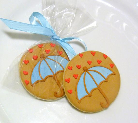 Gourmet Sugar Cookies
 Custom Decorated Gourmet Sugar Cookie Umbrella by