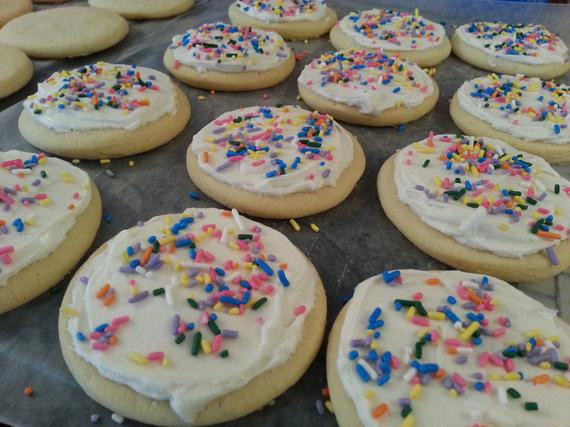 Gourmet Sugar Cookies
 Frosted Iced Sugar Cookies 1 Dozen Gourmet by