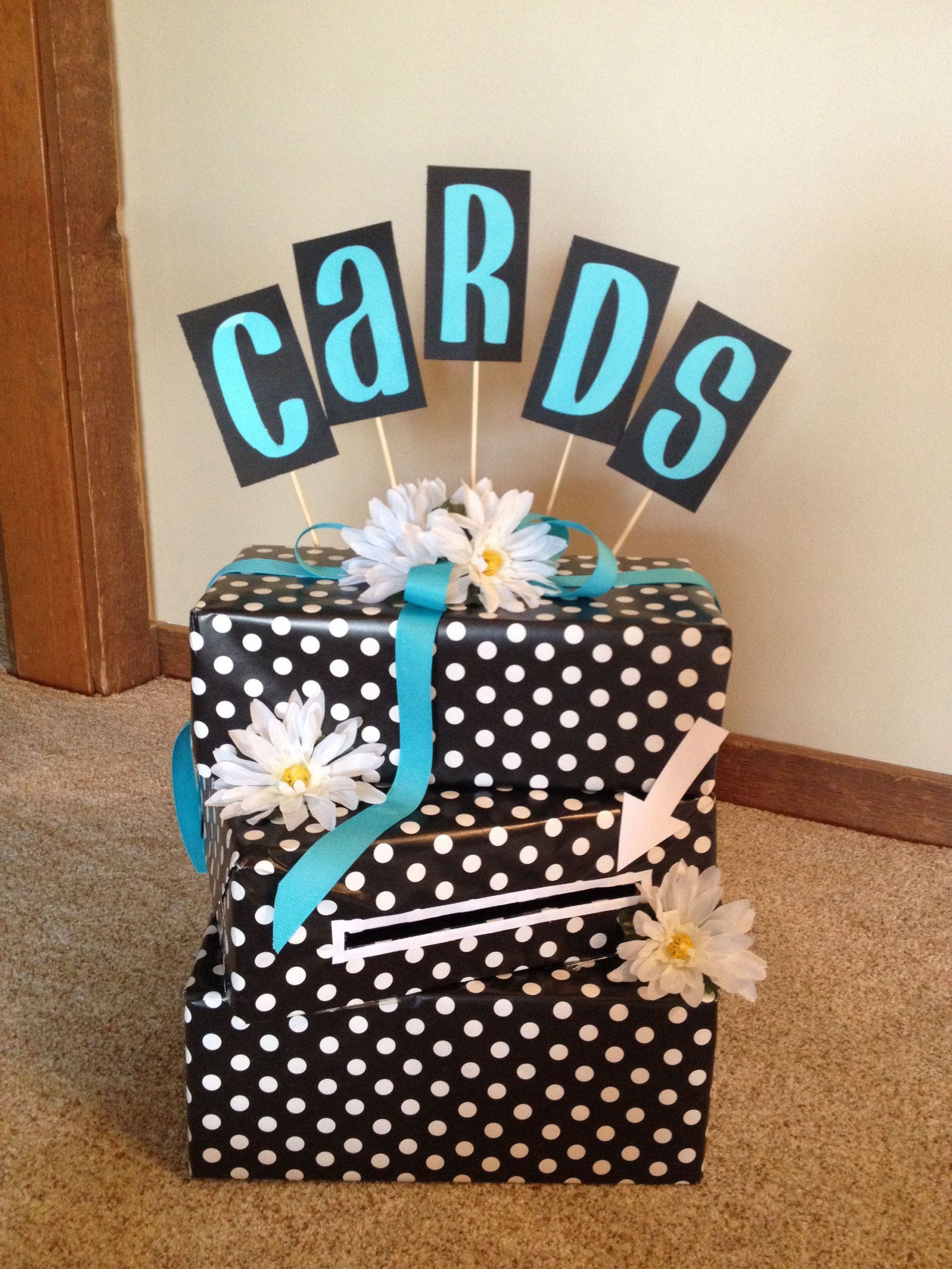 Graduation Open House Party Ideas
 I made this for my daughters graduation open house and she