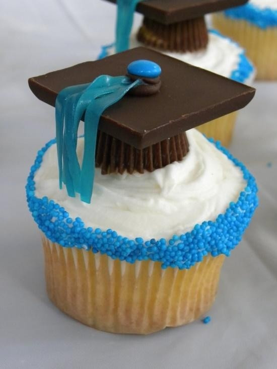 Graduation Party Cupcake Ideas
 6 Genius & Bud Friendly Graduation Party Ideas