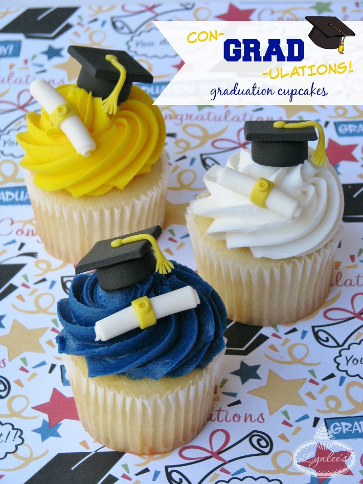 Graduation Party Cupcake Ideas
 Graduation Cupcakes Tutorial How to Make Graduation