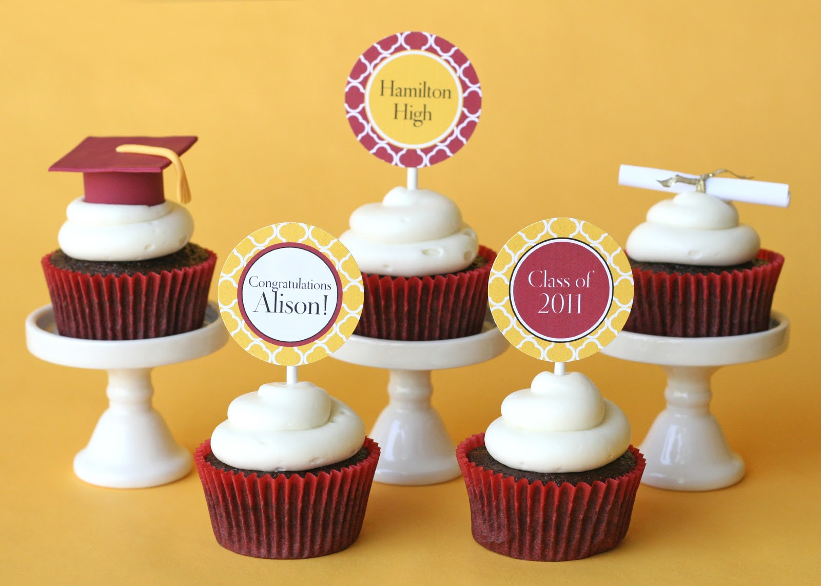 Graduation Party Cupcake Ideas
 Recipes Dream Graduation Cupcakes and How To Make