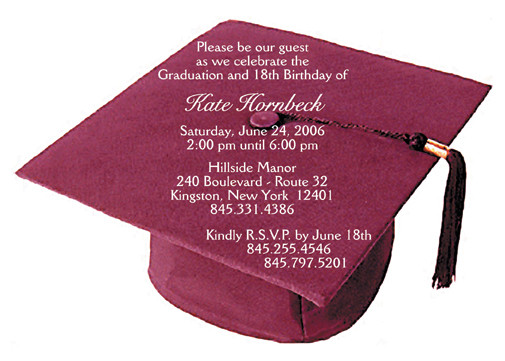 Graduation Party Program Ideas
 25 Personalized Graduation Party Invitations Graduation