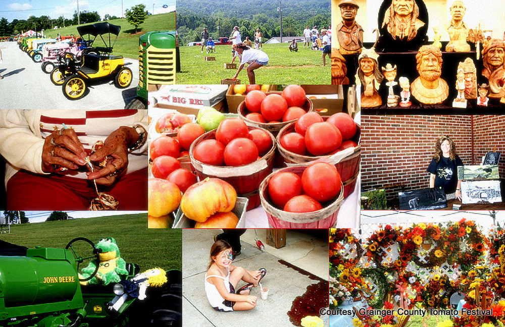 Grainger County Tomato Festival
 River Sports Fun French Broad Holston Rivers Conflux at