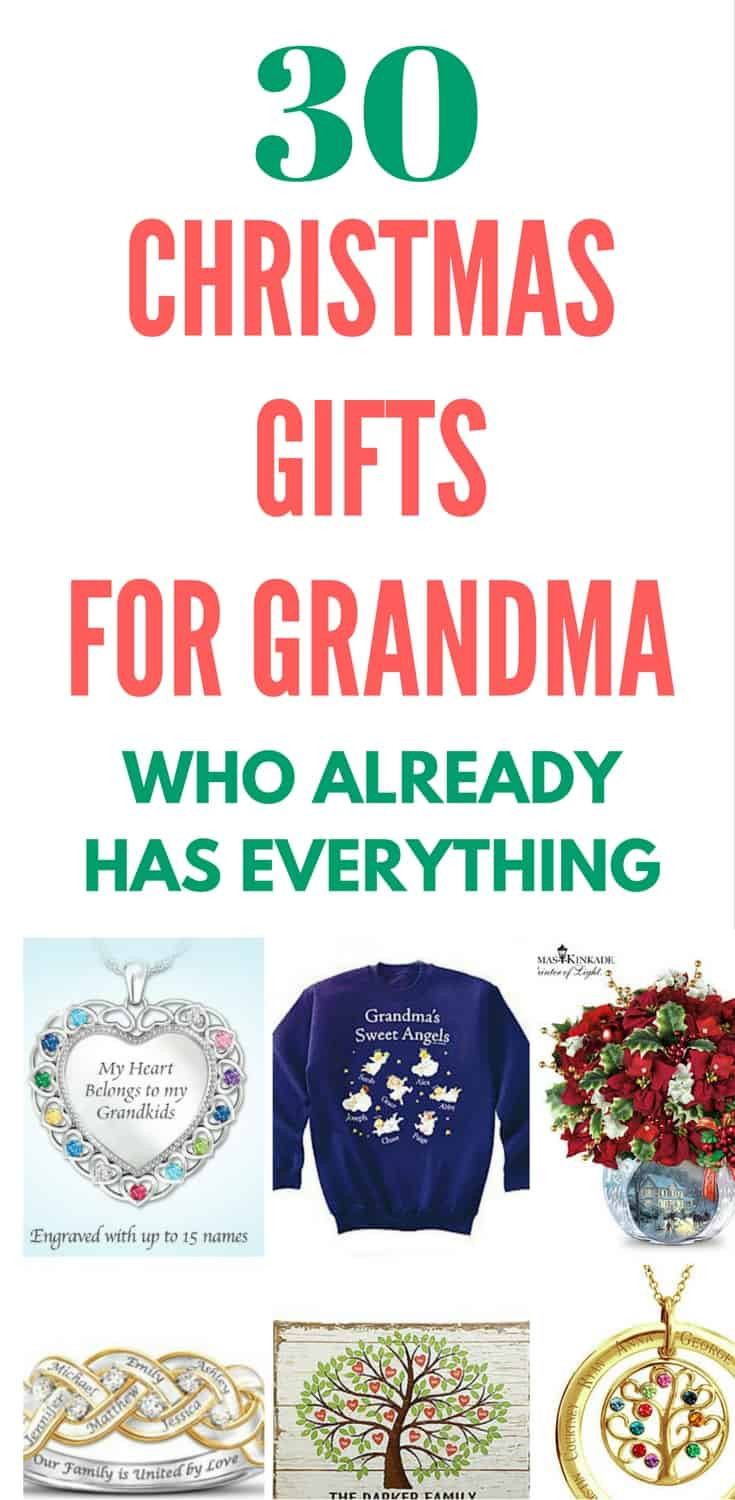 Grandmother Gift Ideas
 What to Get Grandma for Christmas Top 20 Grandmother