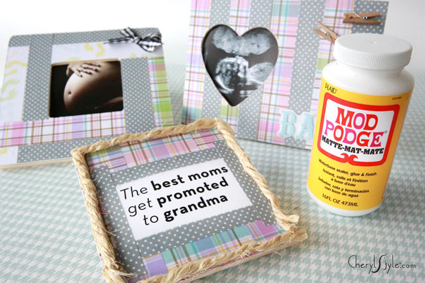 Grandmother Shower Gift Ideas
 DIY baby shower t for grandma Everyday Dishes