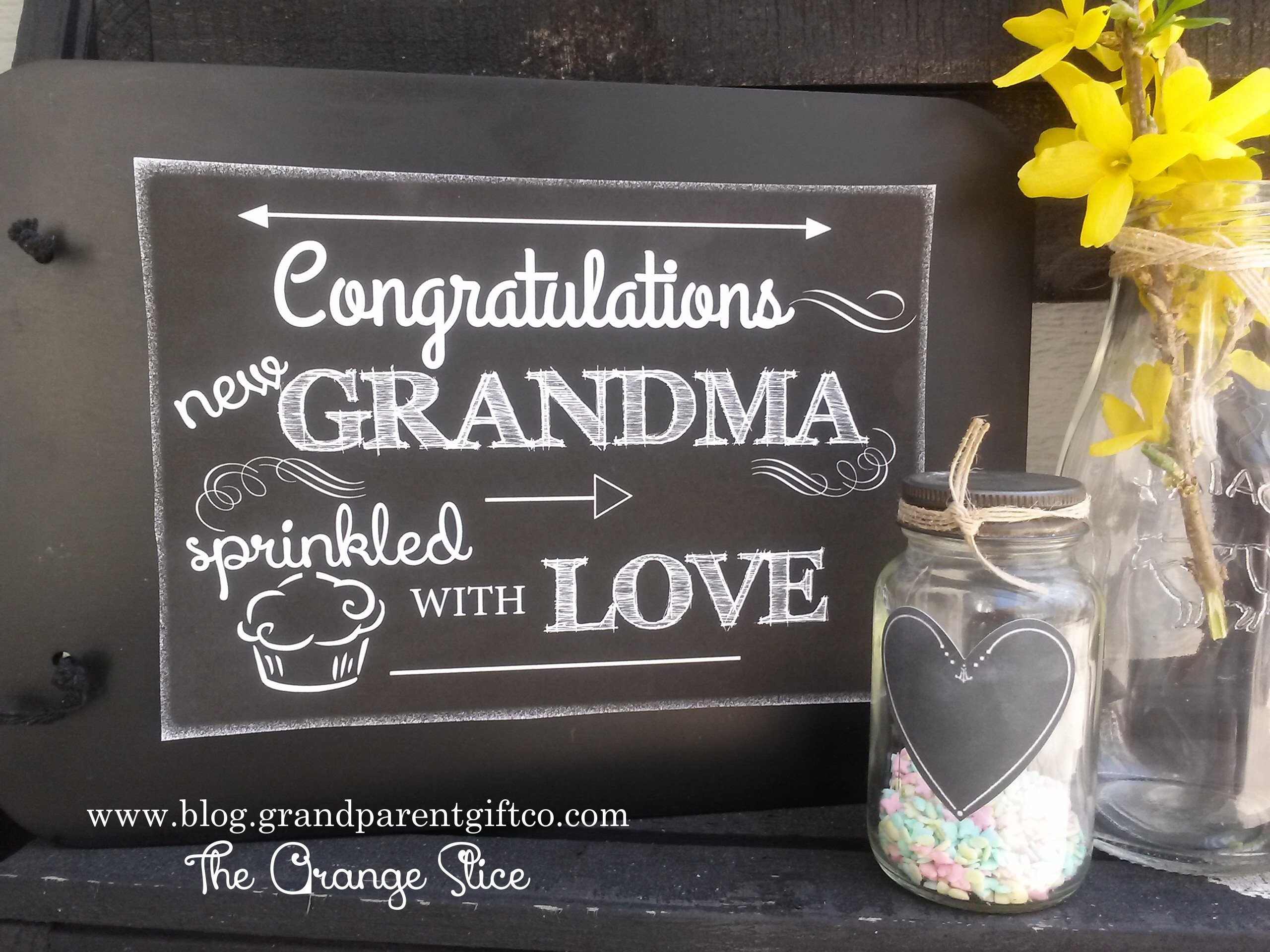 Grandmother Shower Gift Ideas
 t ideas for new grandma