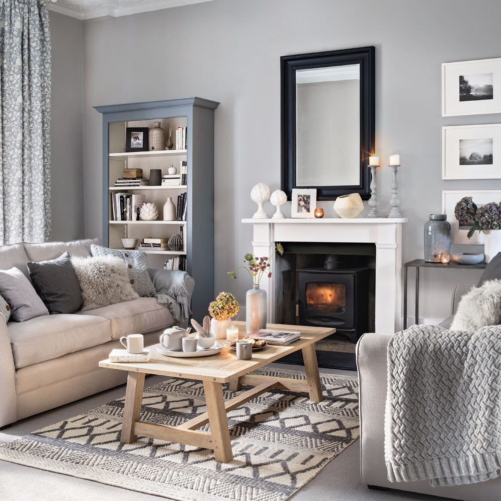 Gray Color Living Room
 Grey living room ideas