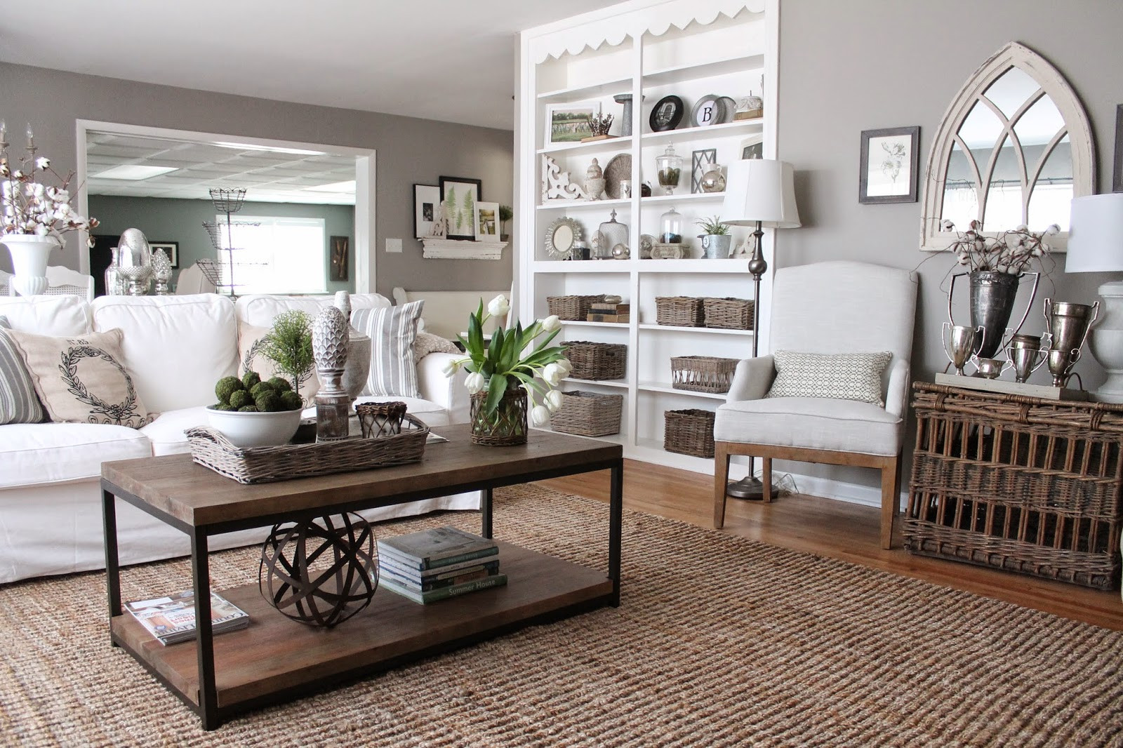 Gray Color Living Room
 12th and White How to Choose Gray Paint Colors