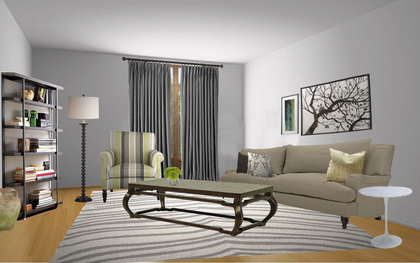 Gray Color Living Room
 Light Grey Walls Home Decor Ideas in 2019