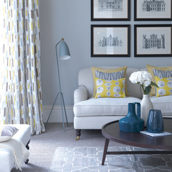 Gray Color Living Room
 Pamba Boma Grey Color Scheme