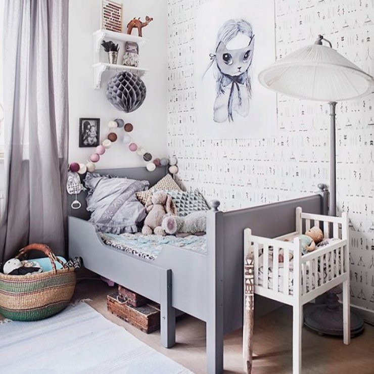 Gray Kids Room
 GREY IN KIDS ROOMS