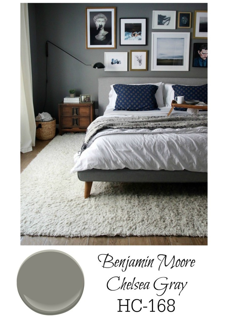 Gray Paint For Bedroom
 Dark Bedroom Walls