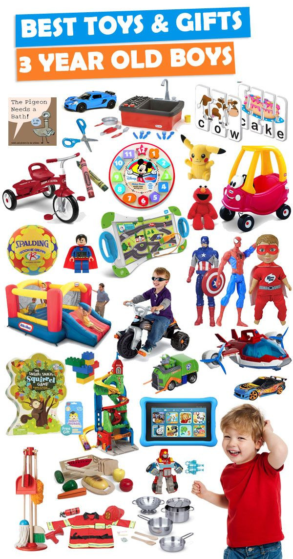 Great Gift Ideas For 3 Year Old Boys
 Gifts For 3 Year Old Boys 2019 – List of Best Toys