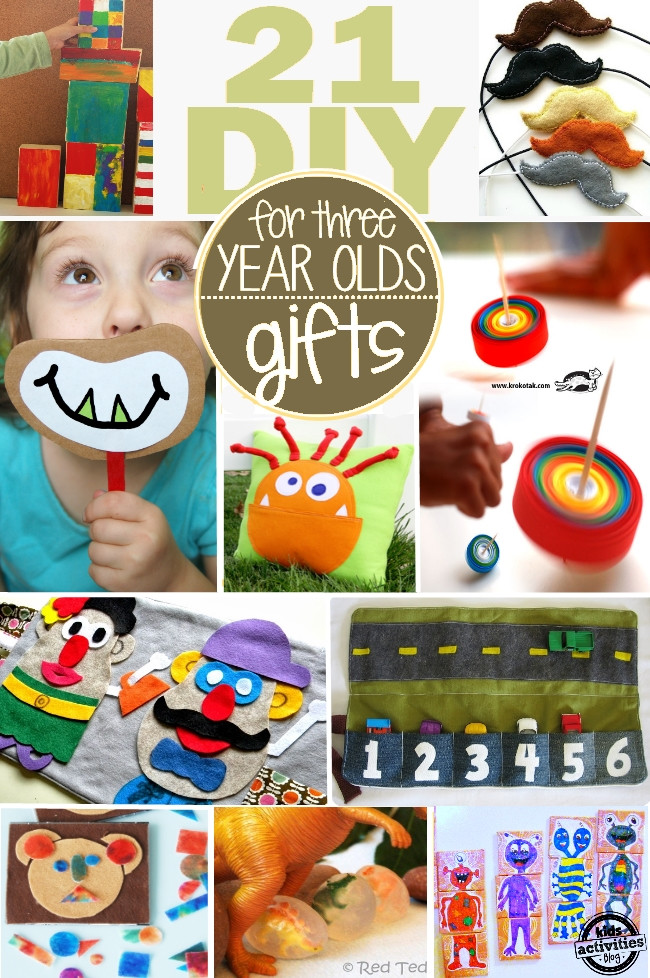 Great Gift Ideas For 3 Year Old Boys
 21 Homemade Gifts for 3 Year Olds Kids Activities Blog