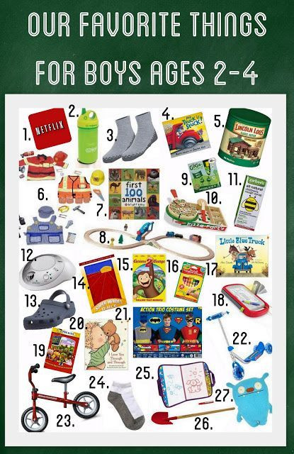 Great Gift Ideas For 3 Year Old Boys
 Our Favorite Things for Boys Ages 2 4