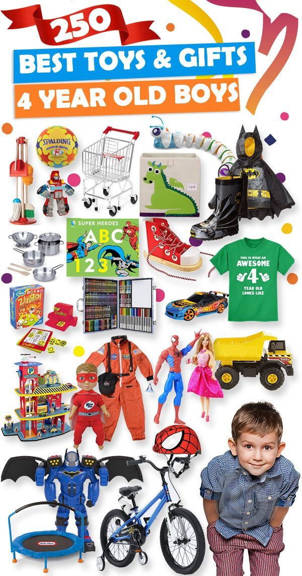 Great Gift Ideas For 3 Year Old Boys
 Gifts For 4 Year Old Boys 2019 – List of Best Toys