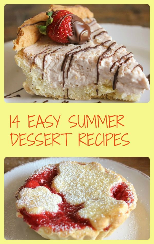 Great Summer Desserts
 Quick and easy summer dessert recipes Yummy summer