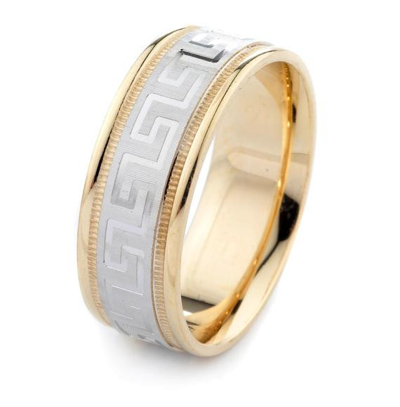 Greek Wedding Rings
 Wedding Band Greek Key Wedding Ring Greek by TemptingJewels