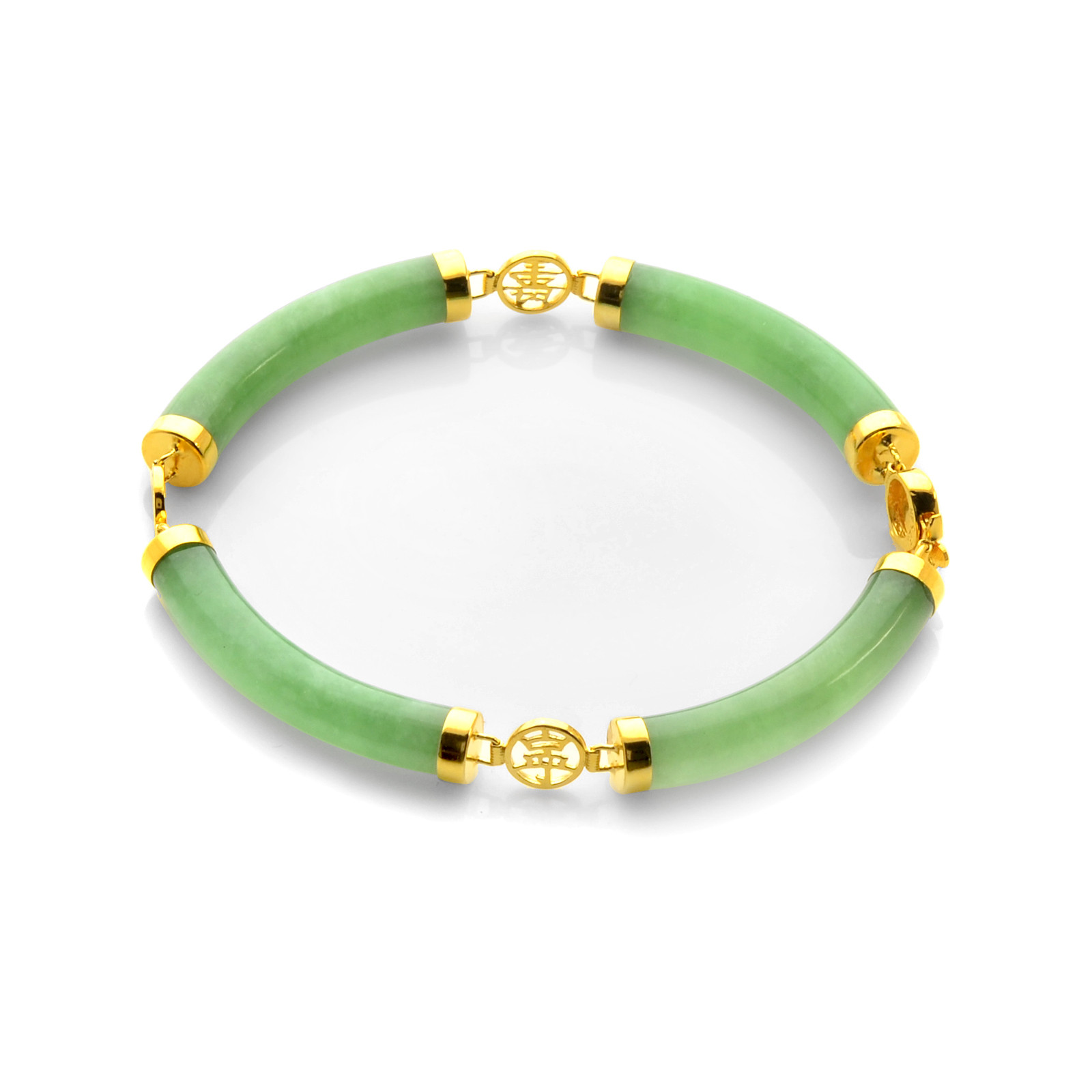 Green Jade Bracelet
 Dyed Green Jade Bracelet Jewelry Bracelets