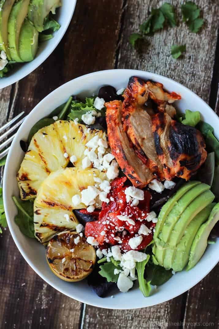 Grill Ideas For Dinner
 Harissa Lime Grilled Chicken Salad with Creamy Cilantro