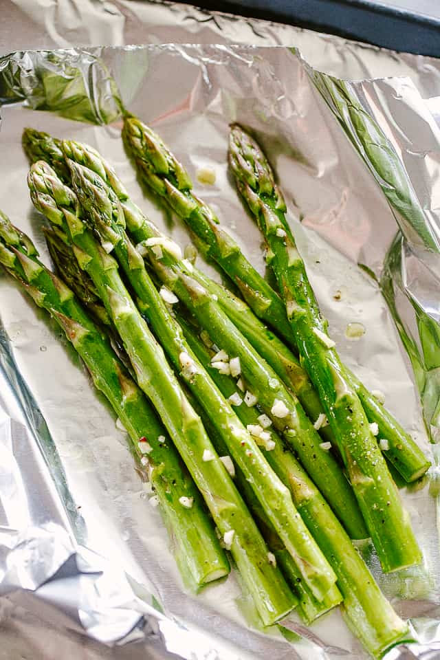 Grilled Asparagus In Foil
 Cheesy Grilled Asparagus in Foil Packs Diethood