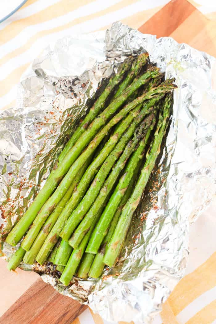 Grilled Asparagus In Foil
 The Perfect Grilled Asparagus • The Diary of a Real Housewife