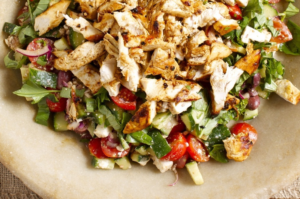 Grilled Chicken Salad Recipe
 Healthy Food Hello Fresh Greek God s Grilled Chicken