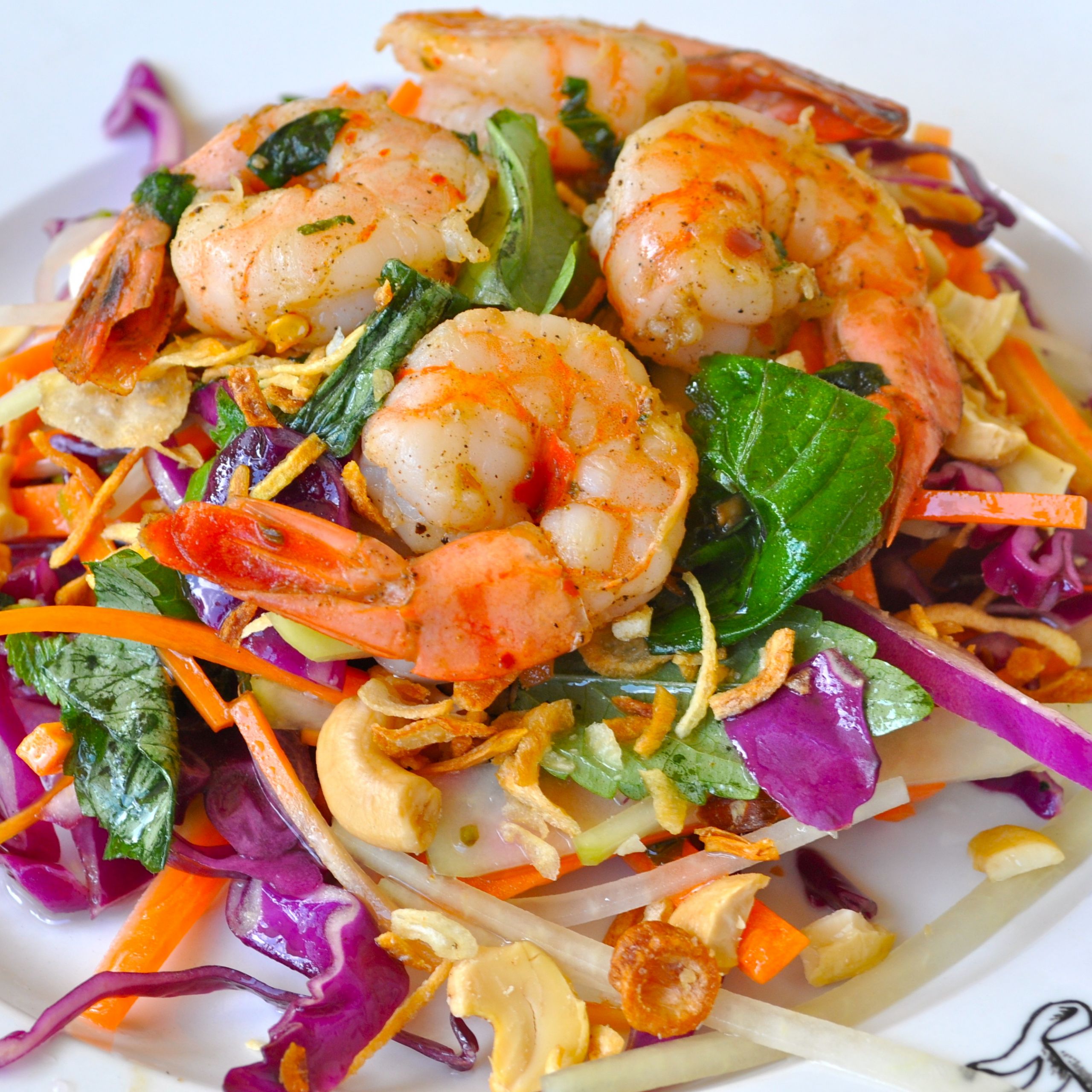 Grilled Shrimp Salad
 “You Will Want this Everyday” Vietnamese Grilled Shrimp