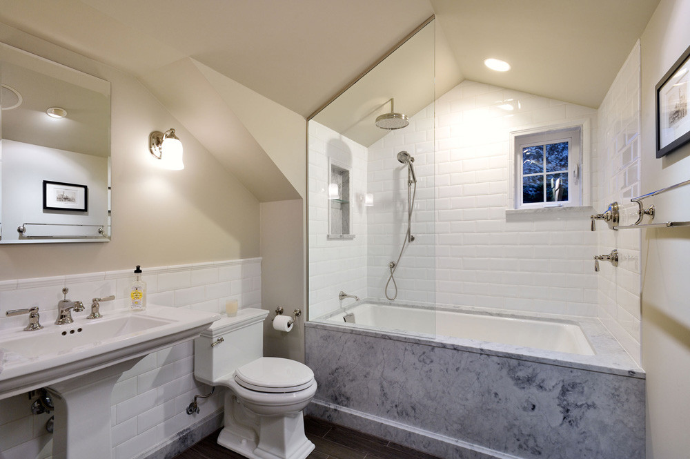 Guest Bathroom Remodeling
 "Marbleous" Kitchen & Bath Remodel Transforms Seattle Home