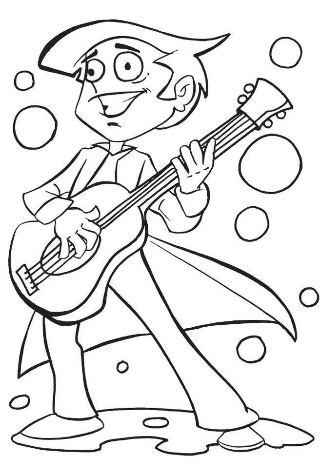 23 Ideas for Guitar Coloring Pages for Adults – Home, Family, Style and