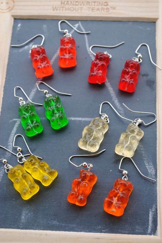 Gummy Bear Earrings
 Unavailable Listing on Etsy