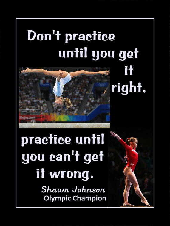 Gymnastics Motivational Quotes
 Shawn Johnson Gymnastics Quotes Inspirational QuotesGram